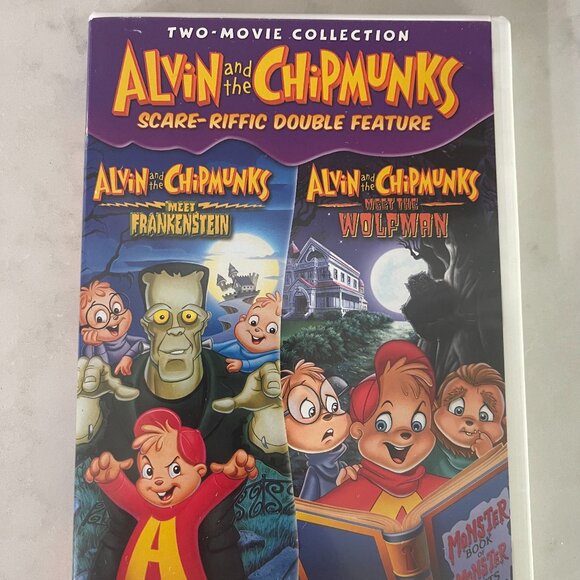 Alvin and the Chipmunks 2 Movie Collection Scare-Riffic Double Feature - Picture 1 of 3